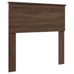 Casa si Gradina - Mobilier - Paturi si accesorii - Paturi - Cadru de pat Stejar inchis 90 x 190 cm Lemn de pin masiv - Infinity.ro