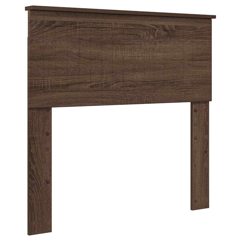 Casa si Gradina - Mobilier - Paturi si accesorii - Paturi - Cadru de pat Stejar inchis 90 x 190 cm Lemn de pin masiv - Infinity.ro
