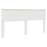 Casa si Gradina - Mobilier - Paturi si accesorii - Paturi - Pat cu storage cu headboard Alb 180 x 200 cm Lemn compozit - Infinity.ro