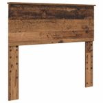Casa si Gradina - Mobilier - Paturi si accesorii - Paturi - Cadru de pat cu headboard Lemn vechi 100 x 200 cm Lemn compozit - Infinity.ro