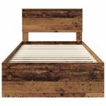 Casa si Gradina - Mobilier - Paturi si accesorii - Paturi - Cadru de pat Lemn vechi 100 x 200 cm Lemn de pin masiv - Infinity.ro