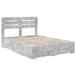 Casa si Gradina - Mobilier - Paturi si accesorii - Paturi - Cadru de pat cu sertar cu headboard cu depozitare Lemn compozit - Infinity.ro
