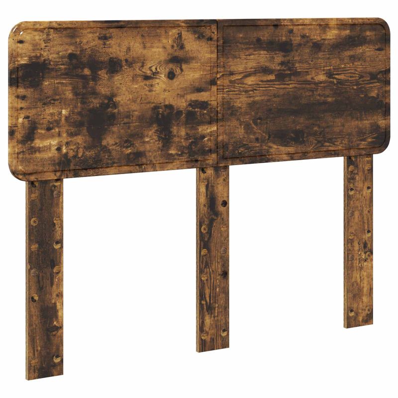 Casa si Gradina - Mobilier - Paturi si accesorii - Paturi - Cadru de pat Stejar fumuriu 120 x 200 cm Lemn de pin masiv - Infinity.ro