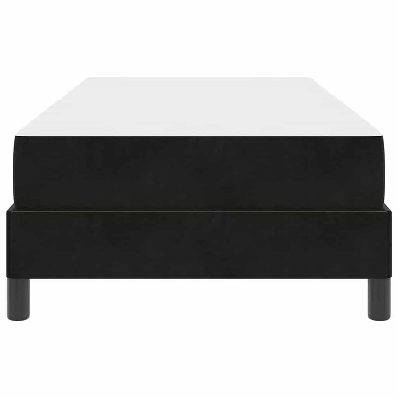 Casa si Gradina - Mobilier - Paturi si accesorii - Paturi - Pat cu arcuri cu saltea Negru 100 x 210 cm tesatura - Infinity.ro