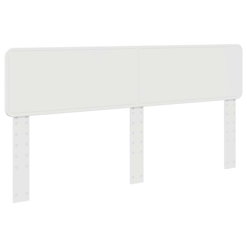 Casa si Gradina - Mobilier - Paturi si accesorii - Paturi - Cadru de pat cu headboard Alb 180 x 200 cm Lemn de pin masiv - Infinity.ro