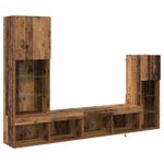 Casa si Gradina - Mobilier - Comode si corpuri - Comode - Unitati pentru Pereti de TV 4 pcs Lemn vechi Lemn compozit - Infinity.ro