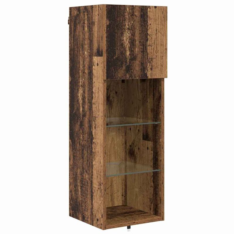 Casa si Gradina - Mobilier - Comode si corpuri - Comode - Unitati pentru Pereti de TV 4 pcs Lemn vechi Lemn compozit - Infinity.ro