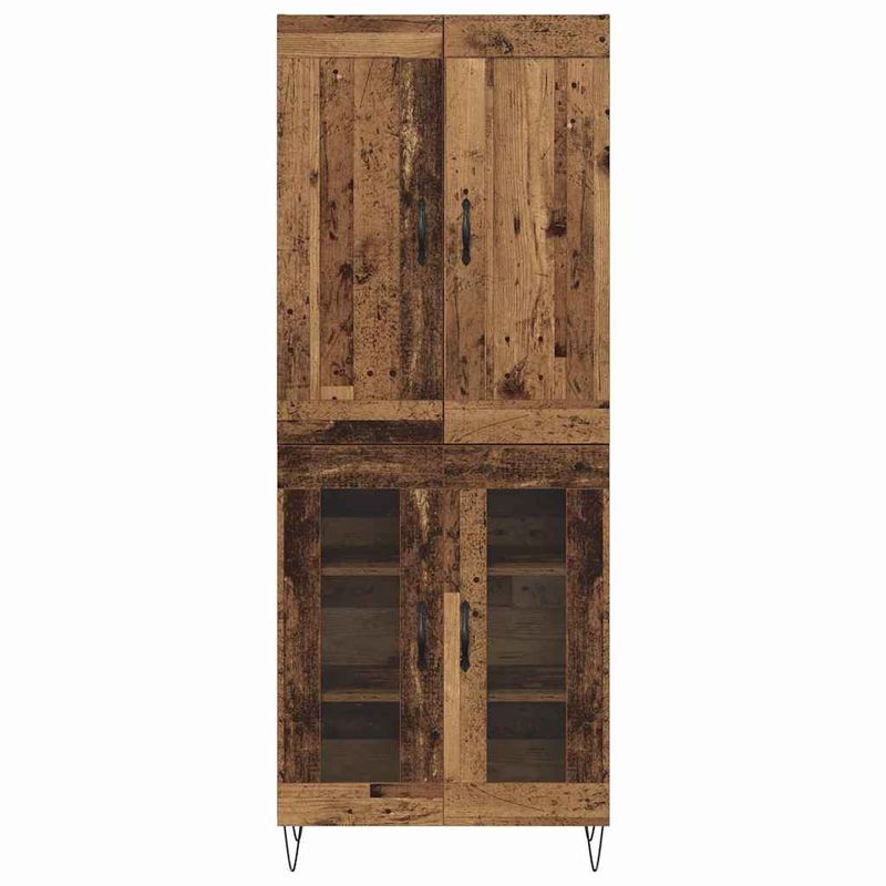 Casa si Gradina - Mobilier - Comode si corpuri - Comode - Bufet Lemn Vechi 69,5 x 34 x 180 cm Lemn compozit - Infinity.ro