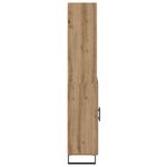 Casa si Gradina - Mobilier - Comode si corpuri - Corpuri bucatarie - Bufet Stejar Artizanal 69,5 x 34 x 180 cm Lemn compozit - Infinity.ro