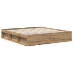 Casa si Gradina - Mobilier - Paturi si accesorii - Paturi - Cadru de pat Stejar artizanal 180 x 200 cm Lemn de pin masiv - Infinity.ro