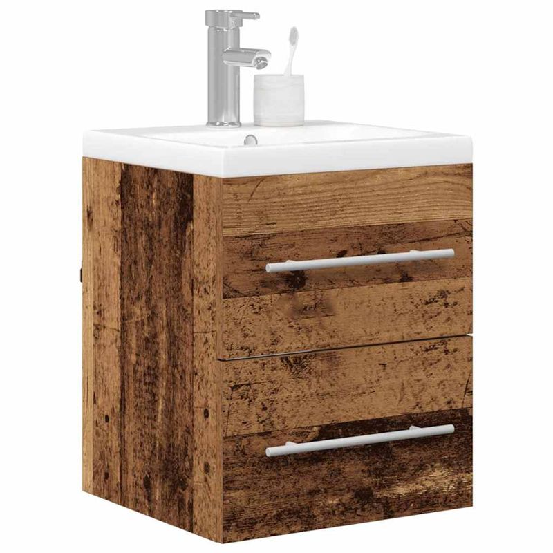 Casa si Gradina - Mobilier - Mobilier baie - Comode baie - Comoda pentru Chiuveta de Baie cu sertar Maro 42 x 39 x 52 cm - Infinity.ro