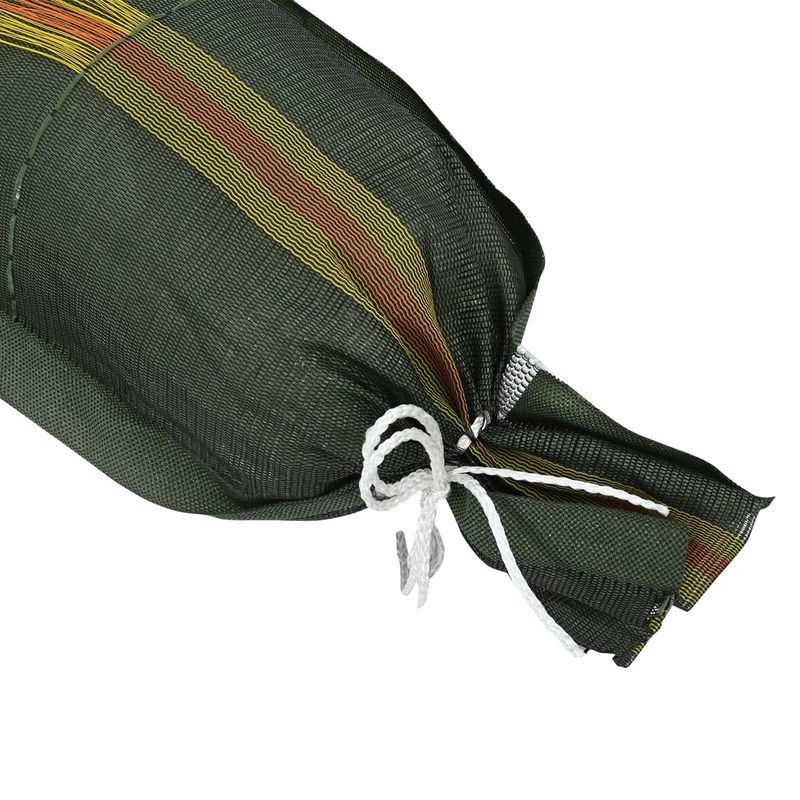 Casa si Gradina - Constructii - Depozitare, transport si protectie - Rafturi, fisete si vestiare - Saci cu nisip 25 pcs Verde inchis 120 x 27 cm HDPE - Infinity.ro