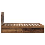 Casa si Gradina - Mobilier - Paturi si accesorii - Paturi - Cadru de pat Lemn vechi 135 x 190 cm Lemn de pin masiv - Infinity.ro