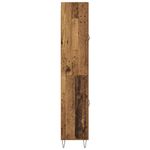 Casa si Gradina - Mobilier - Comode si corpuri - Comode - Bufet 2 pcs Lemn vechi Lemn tehnic si sticla - Infinity.ro