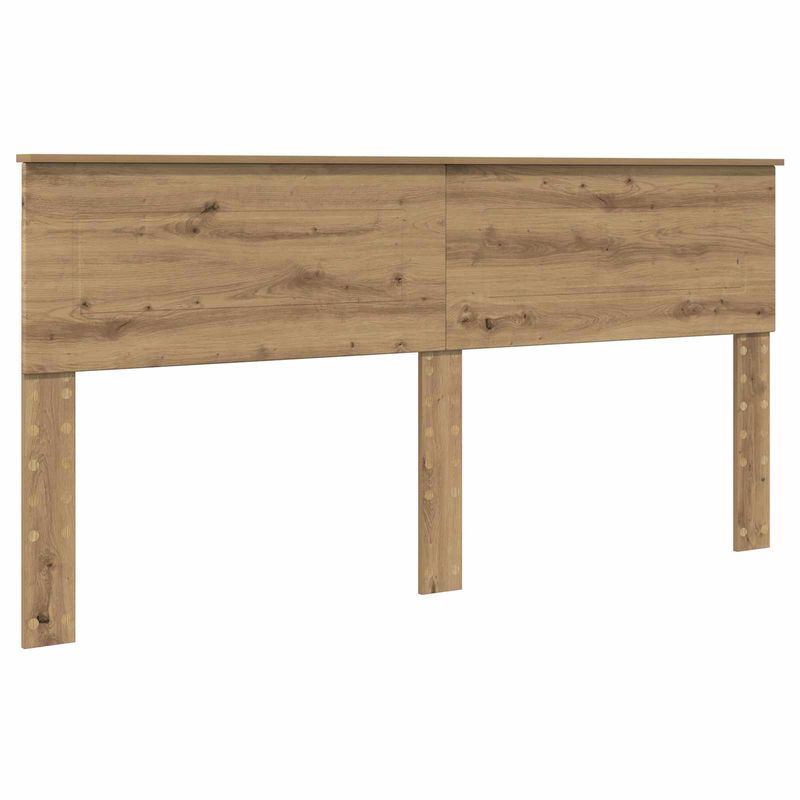 Casa si Gradina - Mobilier - Paturi si accesorii - Paturi - Cadru de pat Stejar Artizanal 180 x 200 cm Lemn compozit - Infinity.ro