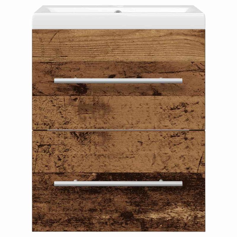 Casa si Gradina - Mobilier - Mobilier baie - Comode baie - Comoda pentru Chiuveta de Baie cu sertar Maro 42 x 39 x 52 cm - Infinity.ro