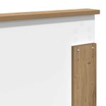 Casa si Gradina - Mobilier - Paturi si accesorii - Paturi - Cadru de pat Stejar artizanal 180 x 200 cm Lemn de pin masiv - Infinity.ro