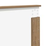 Casa si Gradina - Mobilier - Paturi si accesorii - Paturi - Cadru de pat Stejar Artizanal 180 x 200 cm Lemn compozit - Infinity.ro