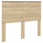 Casa si Gradina - Mobilier - Paturi si accesorii - Paturi - Cadru de pat cu headboard Sonoma 120 x 190 cm Lemn de pin masiv - Infinity.ro