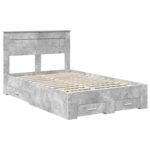 Casa si Gradina - Mobilier - Paturi si accesorii - Paturi - Cadru de pat cu sertar cu headboard cu depozitare Lemn compozit - Infinity.ro