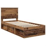 Casa si Gradina - Mobilier - Paturi si accesorii - Paturi - Cadru de pat Lemn vechi 100 x 200 cm Lemn de pin masiv - Infinity.ro