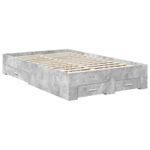Casa si Gradina - Mobilier - Paturi si accesorii - Paturi - Cadru de pat cu sertar cu headboard cu depozitare Lemn compozit - Infinity.ro
