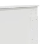 Casa si Gradina - Mobilier - Paturi si accesorii - Paturi - Cadru de pat cu headboard Alb 160 x 200 cm Lemn compozit - Infinity.ro