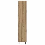 Casa si Gradina - Mobilier - Comode si corpuri - Corpuri bucatarie - Bufet Lemn Vechi 69,5 x 34 x 180 cm Lemn Stratificat si Sticla - Infinity.ro