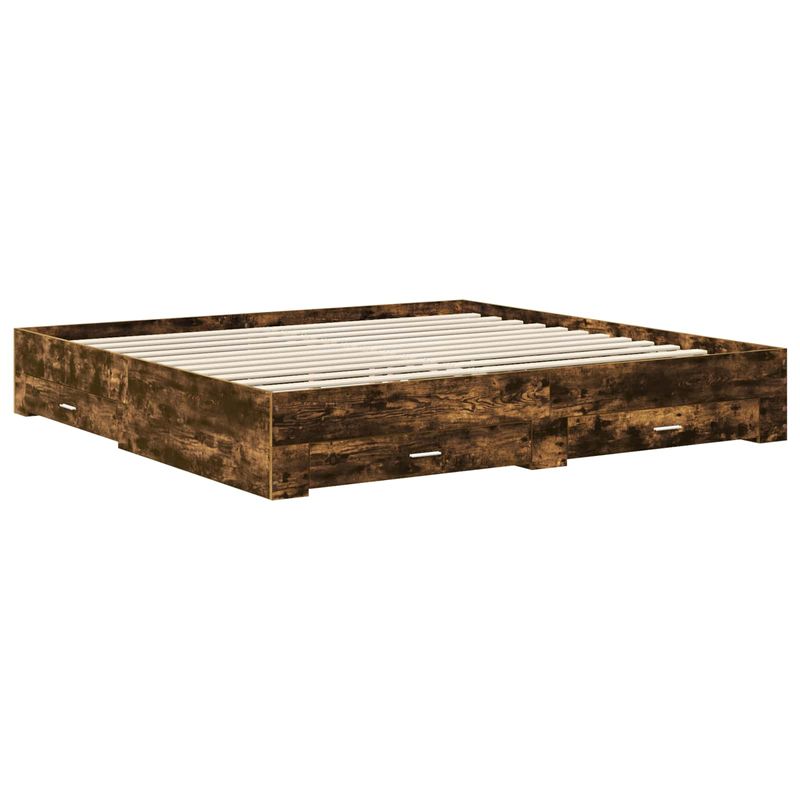Casa si Gradina - Mobilier - Paturi si accesorii - Paturi - Cadru de pat cu sertar cu headboard cu depozitare Lemn compozit - Infinity.ro