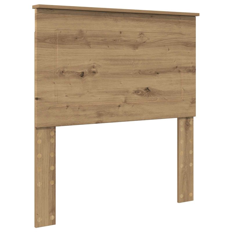 Casa si Gradina - Mobilier - Paturi si accesorii - Paturi - Cadru de pat Stejar Artizanal 90 x 190 cm Lemn compozit - Infinity.ro