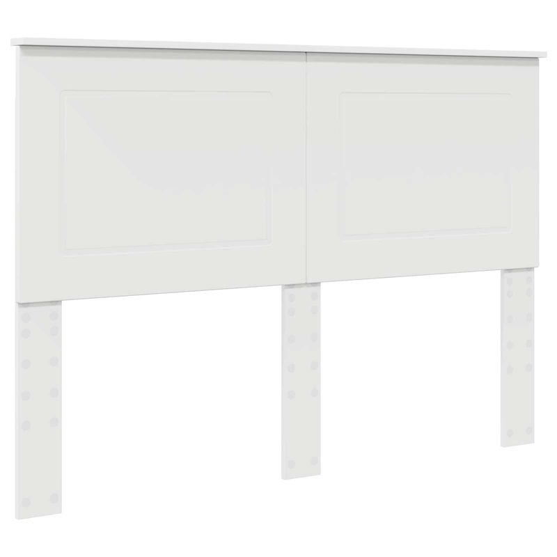 Casa si Gradina - Mobilier - Paturi si accesorii - Paturi - Pat cu storage cu headboard Alb 140 x 200 cm Lemn compozit - Infinity.ro