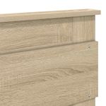 Casa si Gradina - Mobilier - Paturi si accesorii - Paturi - Pat cu storage Stejar Sonoma 120 x 200 cm Lemn compozit - Infinity.ro