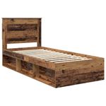 Casa si Gradina - Mobilier - Paturi si accesorii - Paturi - Cadru de pat Lemn vechi 90 x 200 cm Lemn de pin masiv - Infinity.ro