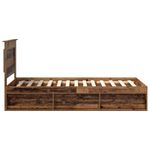Casa si Gradina - Mobilier - Paturi si accesorii - Paturi - Cadru de pat Lemn vechi 90 x 200 cm Lemn de pin masiv - Infinity.ro