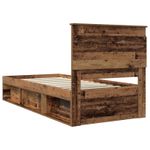 Casa si Gradina - Mobilier - Paturi si accesorii - Paturi - Cadru de pat Lemn vechi 90 x 200 cm Lemn de pin masiv - Infinity.ro