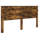 Casa si Gradina - Mobilier - Paturi si accesorii - Paturi - Cadru de pat Stejar fumuriu 180 x 200 cm Lemn de pin masiv - Infinity.ro