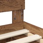Casa si Gradina - Mobilier - Paturi si accesorii - Paturi - Cadru de pat Lemn vechi 90 x 190 cm Lemn de pin masiv - Infinity.ro