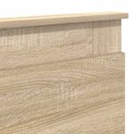 Casa si Gradina - Mobilier - Paturi si accesorii - Paturi - Pat cu storage Stejar Sonoma 180 x 200 cm Lemn compozit - Infinity.ro