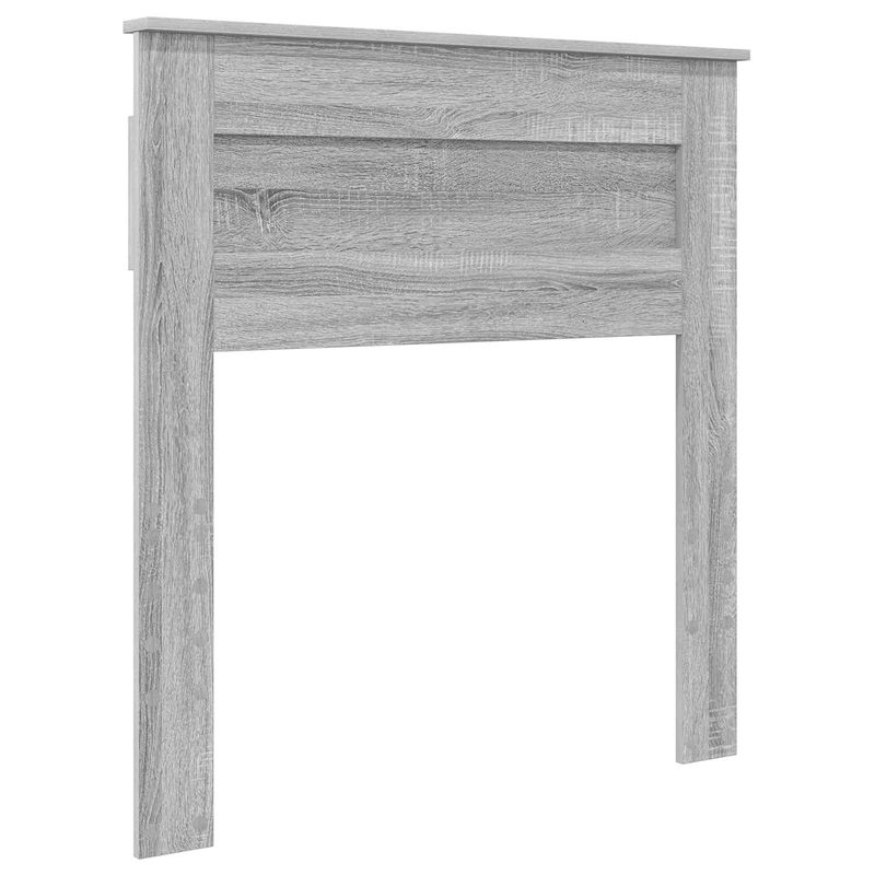 Casa si Gradina - Mobilier - Paturi si accesorii - Paturi - Cadru de pat Gri Sonoma 75 x 190 cm Lemn de pin masiv - Infinity.ro
