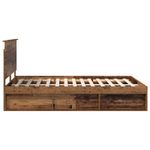 Casa si Gradina - Mobilier - Paturi si accesorii - Paturi - Cadru de pat Lemn vechi 140 x 190 cm Lemn de pin masiv - Infinity.ro