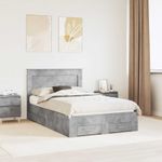 Casa si Gradina - Mobilier - Paturi si accesorii - Paturi - Cadru de pat cu sertar cu headboard cu depozitare Lemn compozit - Infinity.ro