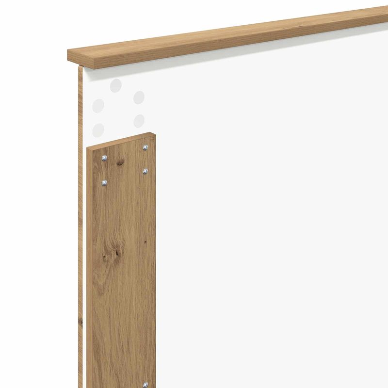 Casa si Gradina - Mobilier - Paturi si accesorii - Paturi - Cadru de pat Stejar artizanal 100 x 200 cm Lemn de pin masiv - Infinity.ro