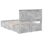 Casa si Gradina - Mobilier - Paturi si accesorii - Paturi - Cadru de pat cu sertar cu headboard cu depozitare Lemn compozit - Infinity.ro