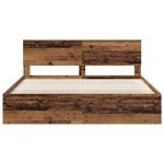 Casa si Gradina - Mobilier - Paturi si accesorii - Paturi - Cadru de pat Lemn vechi 180 x 200 cm Lemn de pin masiv - Infinity.ro