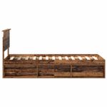 Casa si Gradina - Mobilier - Paturi si accesorii - Paturi - Cadru de pat Lemn vechi 75 x 190 cm Lemn de pin masiv - Infinity.ro