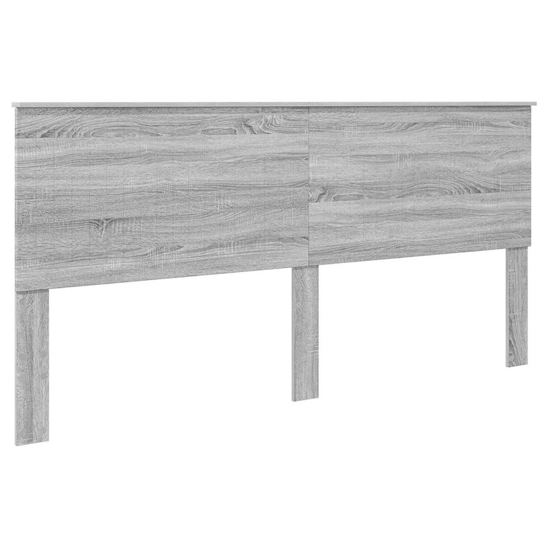 Casa si Gradina - Mobilier - Paturi si accesorii - Paturi - Cadru de pat Gri Sonoma 200 x 200 cm Lemn de pin masiv - Infinity.ro