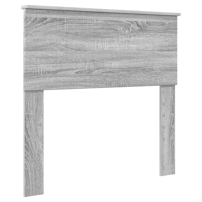 Casa si Gradina - Mobilier - Paturi si accesorii - Paturi - Cadru de pat cu headboard Gri Sonoma 90 x 200 cm Lemn compozit - Infinity.ro