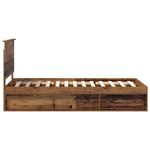 Casa si Gradina - Mobilier - Paturi si accesorii - Paturi - Cadru de pat Lemn vechi 90 x 190 cm Lemn de pin masiv - Infinity.ro