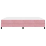 Casa si Gradina - Mobilier - Paturi si accesorii - Paturi - Pat cu arcuri cu saltea Roz 180 x 210 cm tesatura - Infinity.ro