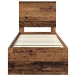 Casa si Gradina - Mobilier - Paturi si accesorii - Paturi - Cadru de pat Lemn vechi 75 x 190 cm Lemn de pin masiv - Infinity.ro